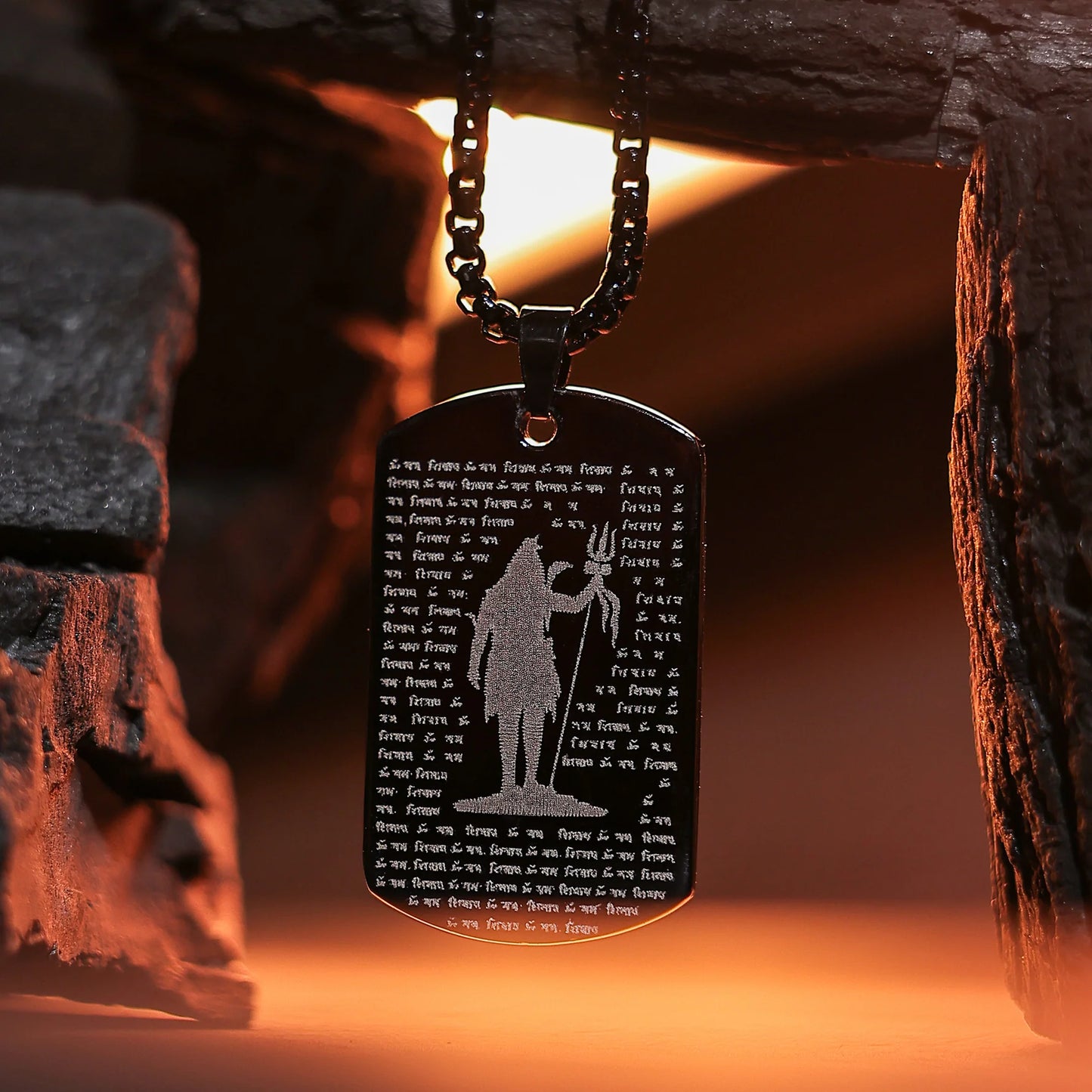 108 Om Namah Shivay Pendant Chain (Necklace)